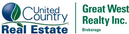 Oliver Stephens United Country Real Estate Great West Realty Inc. Logo